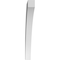 Ekena Millwork 3 1/2-in. W x 28-in. D x 34-in. H Thorton Architectural Grade PVC Knee Brace BRCP035X28X34THR - alternate 5